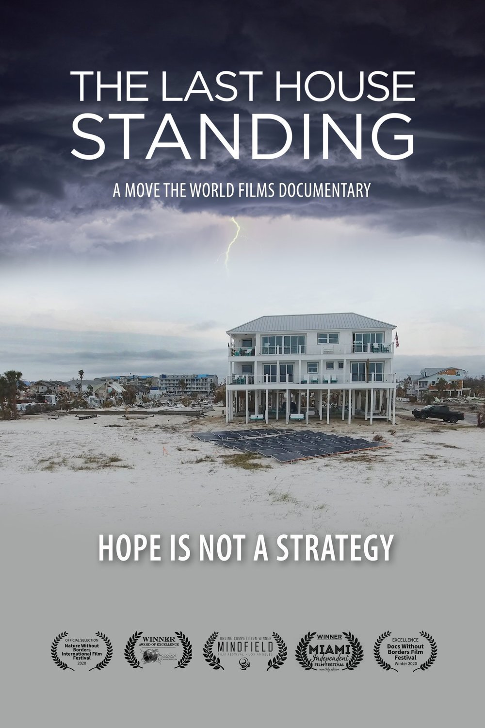 L'affiche du film The Last House Standing