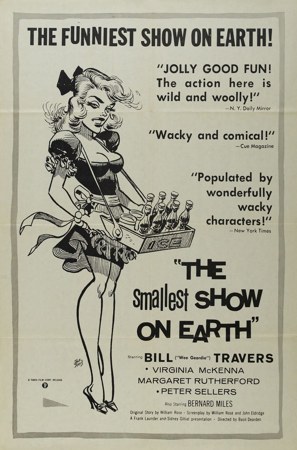 L'affiche du film The Smallest Show on Earth