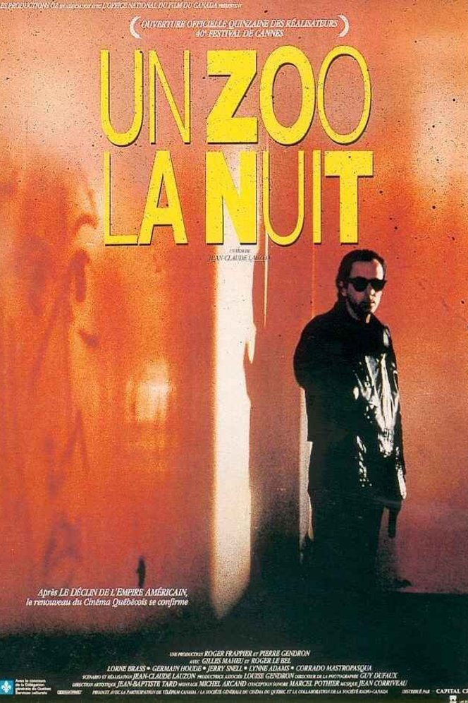 L'affiche du film Un zoo la nuit