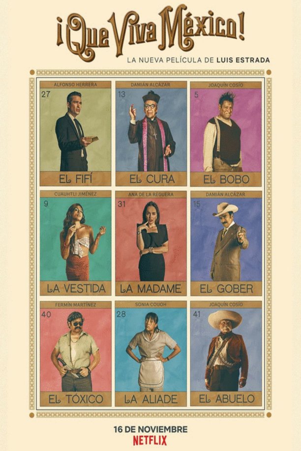 L'affiche du film Que viva México!