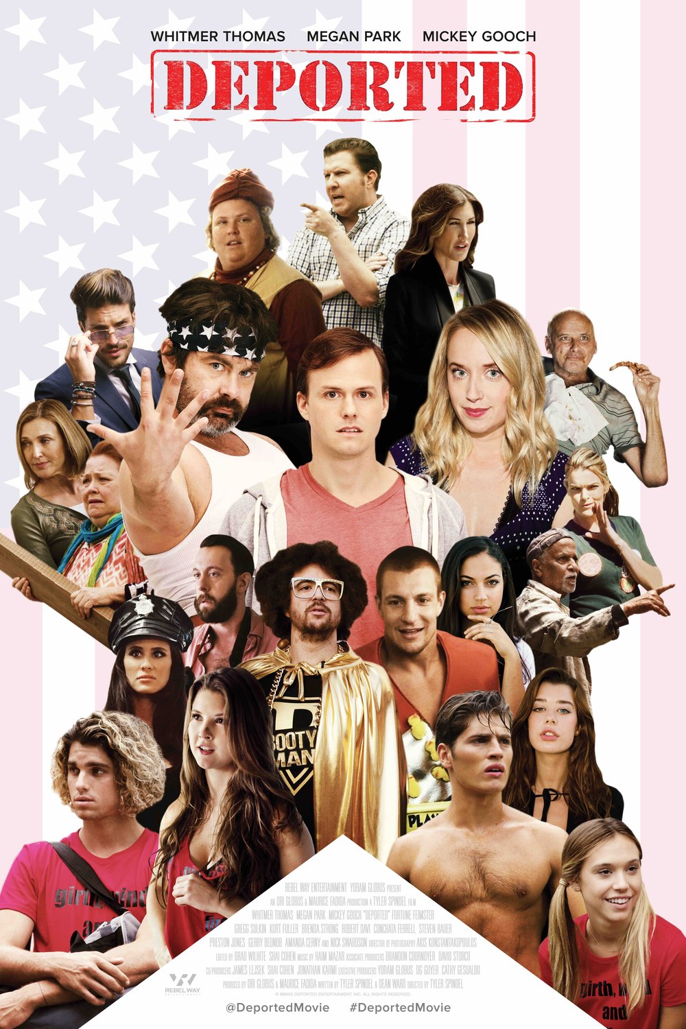L'affiche du film Deported