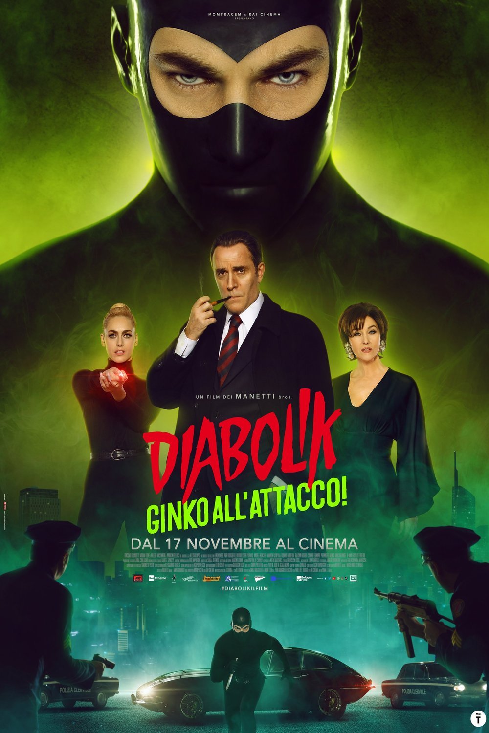 L'affiche du film Diabolik - Ginko all'attacco!