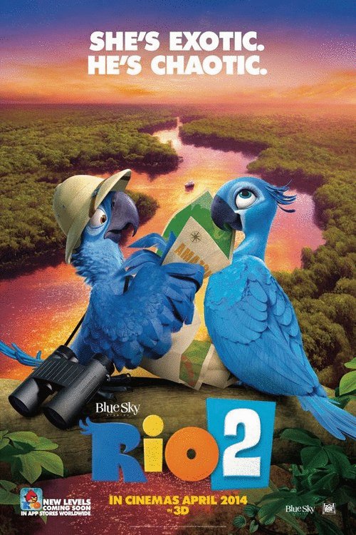 Poster of the movie Rio 2 3D [2014]