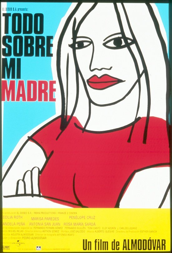 L'affiche du film Tout sur ma mère
