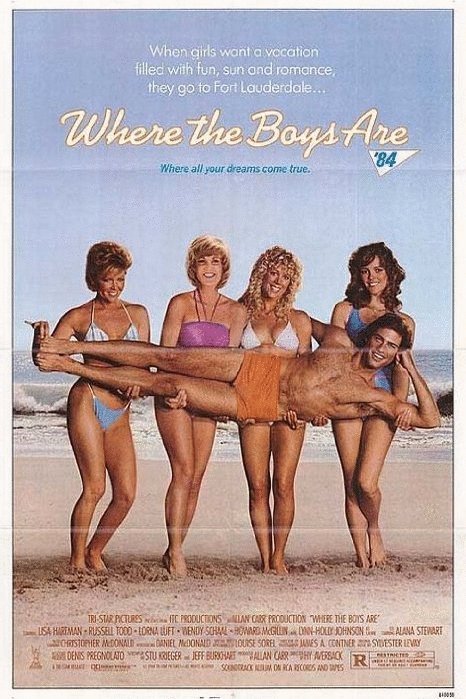 L'affiche du film Where the Boys Are