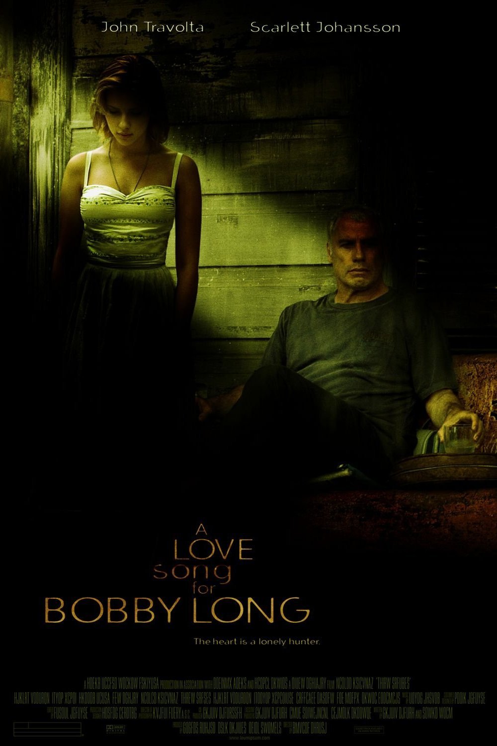 L'affiche du film Une Ballade pour Bobby Long