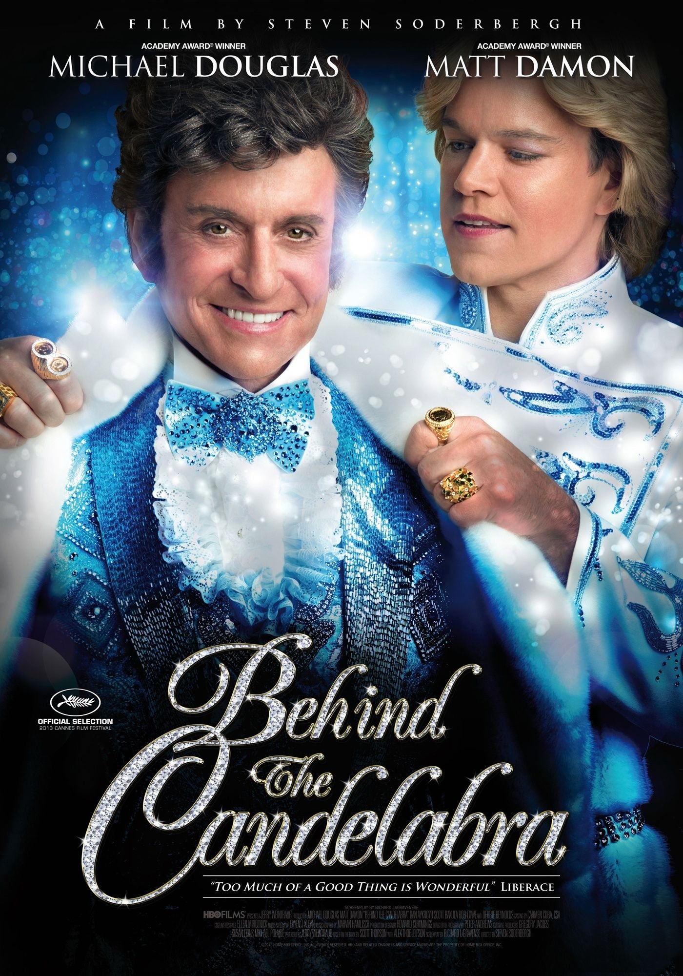 L'affiche du film Behind the Candelabra