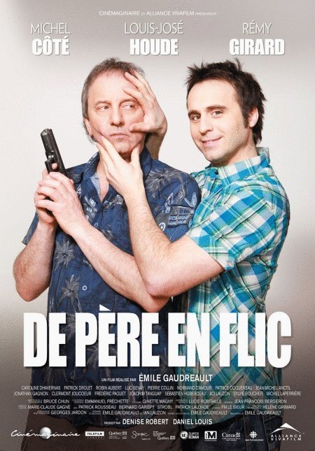 L'affiche du film De père en flic