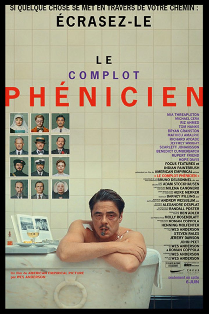 L'affiche du film Le complot Phénicien