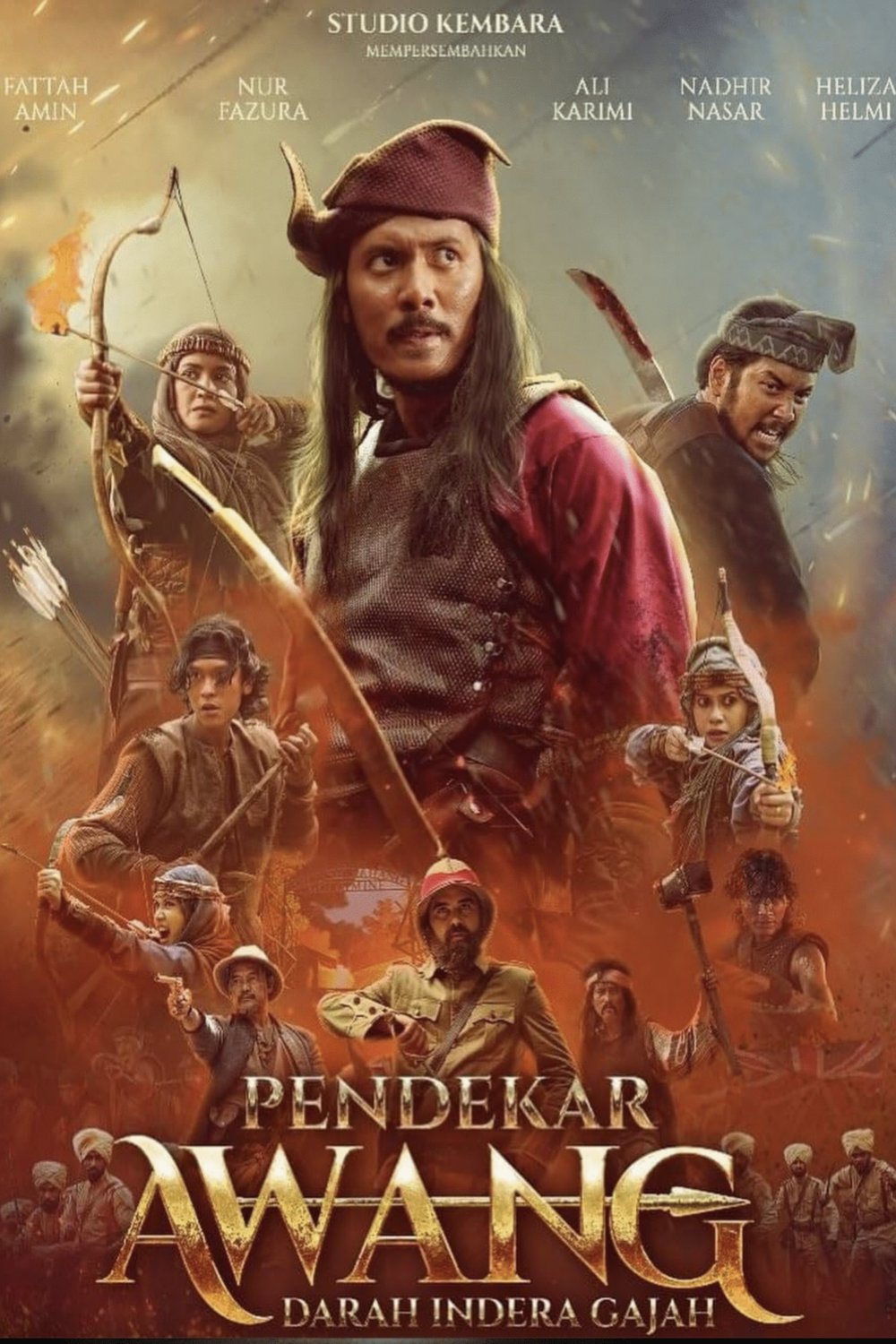 L'affiche du film Pendekar Awang: Darah Indera Gajah