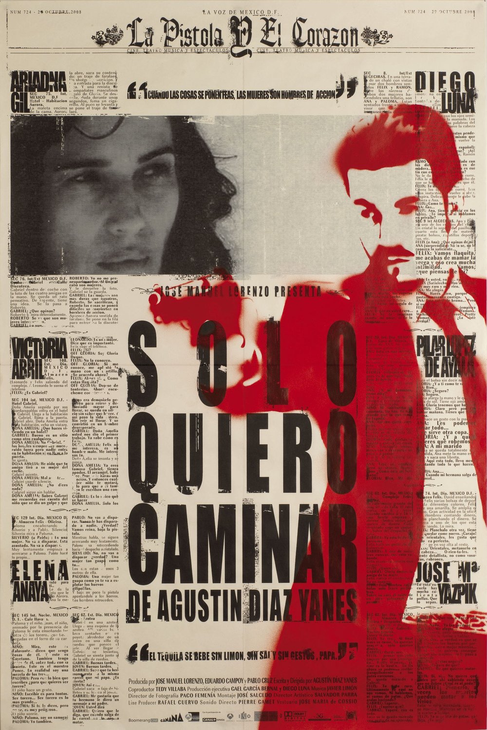L'affiche du film Sólo quiero caminar