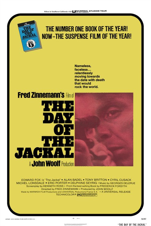 L'affiche du film The Day of the Jackal