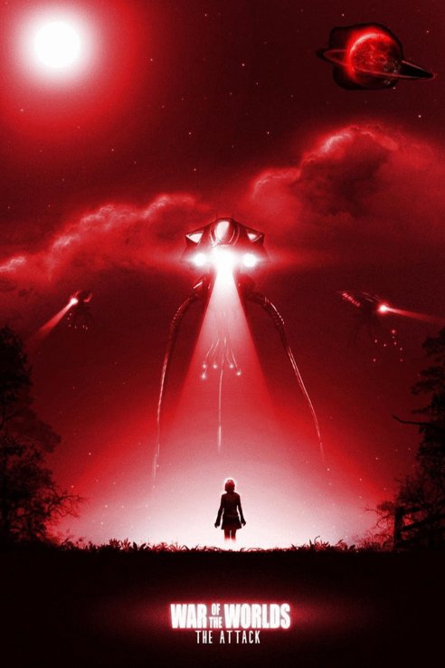 L'affiche du film War of the Worlds: The Attack