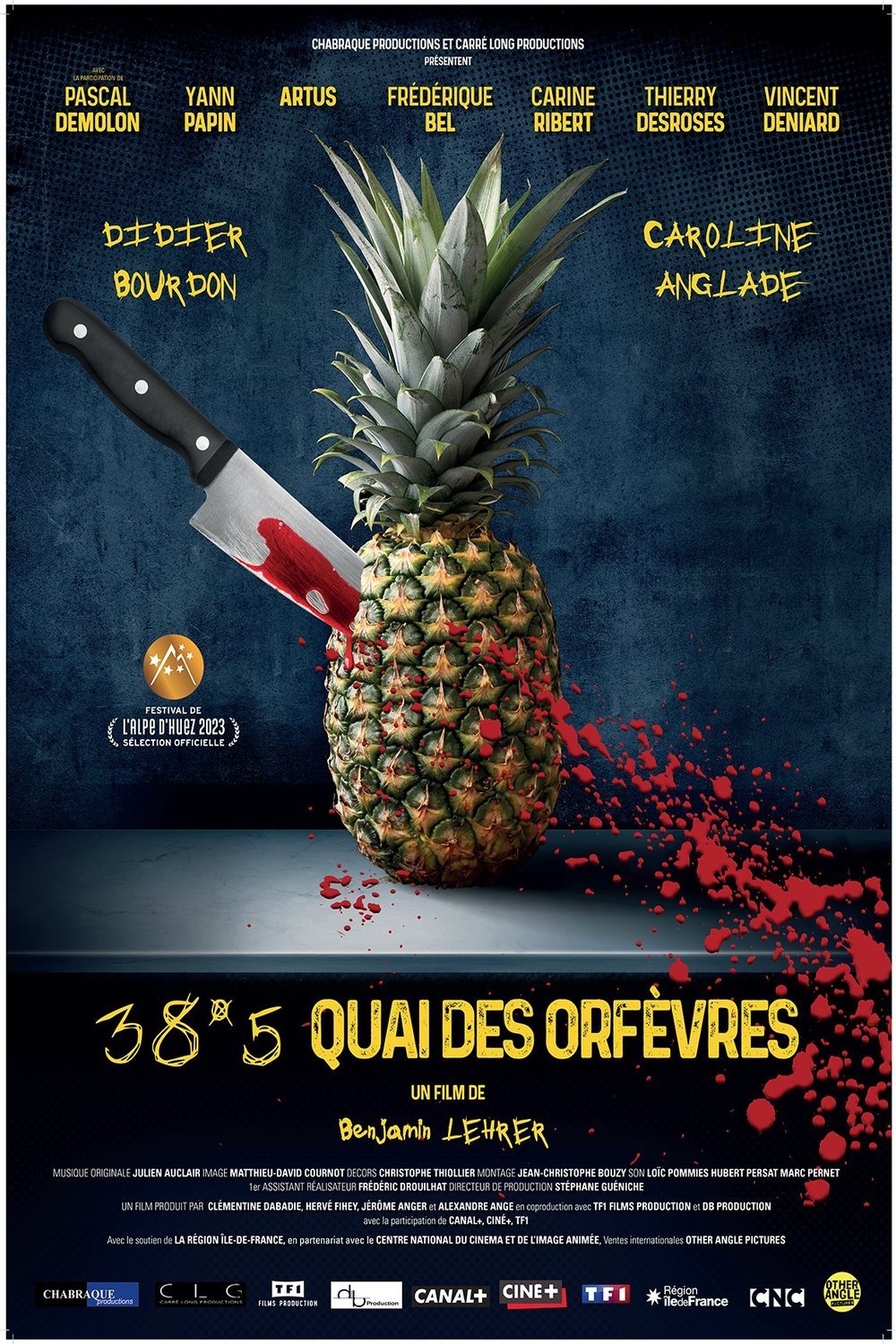 L'affiche du film 38°5 quai des Orfèvres