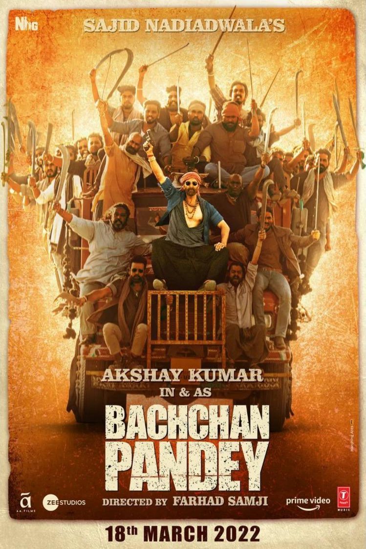 L'affiche du film Bachchan Pandey