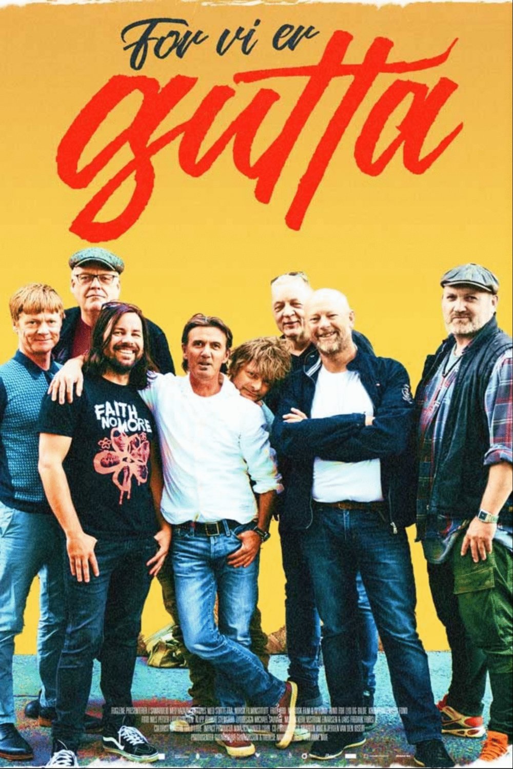 L'affiche du film For vi er gutta