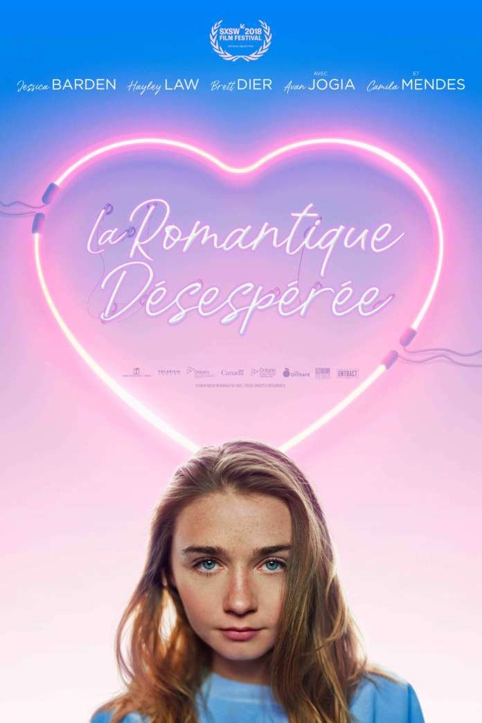 L'affiche du film La Romantique désespérée