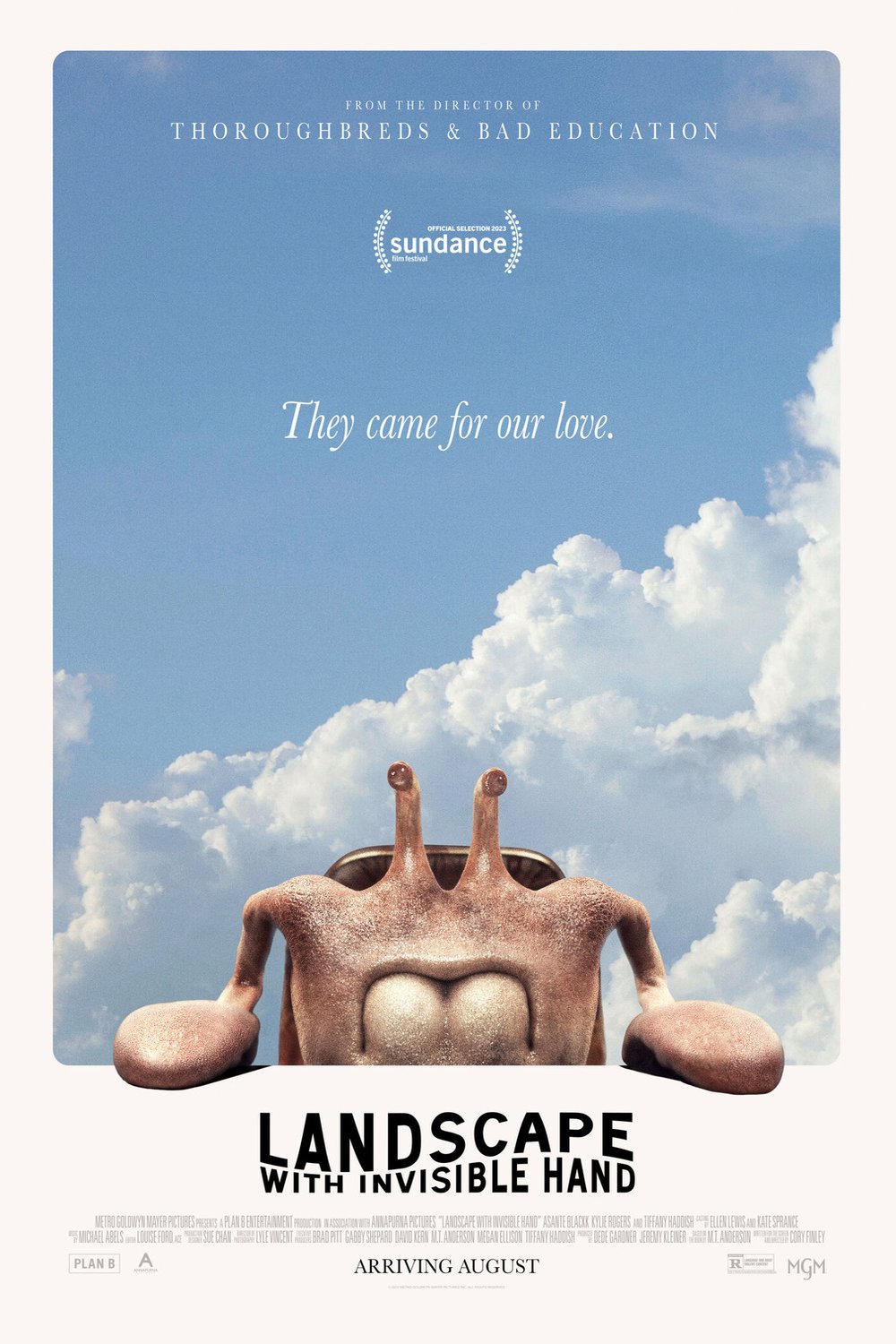 L'affiche du film Landscape with Invisible Hand