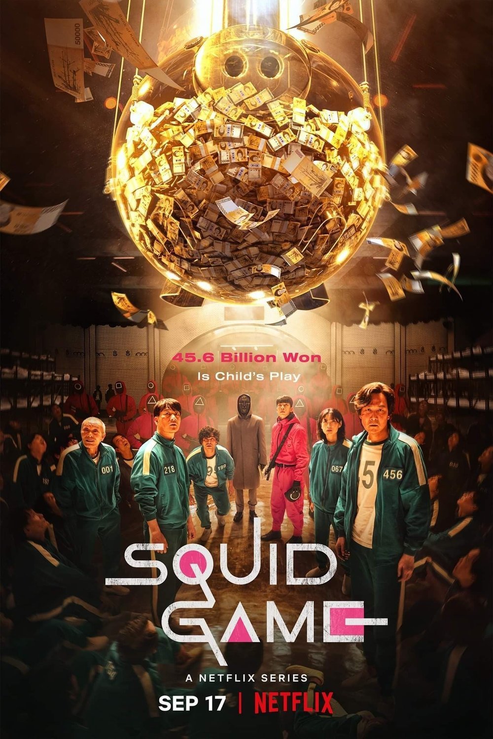 L'affiche du film Squid Game