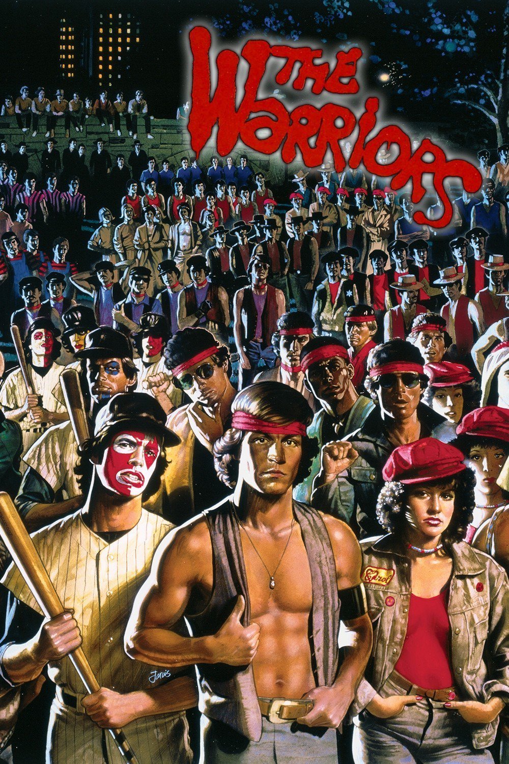 L'affiche du film Les Guerriers de la nuit