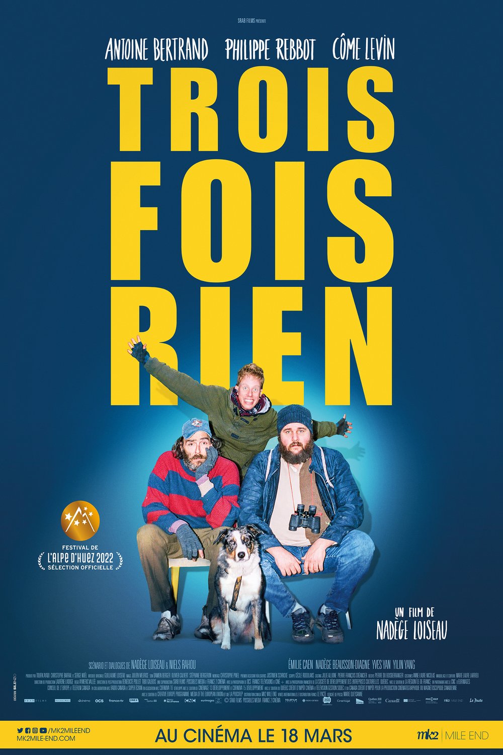 L'affiche du film Trois fois rien