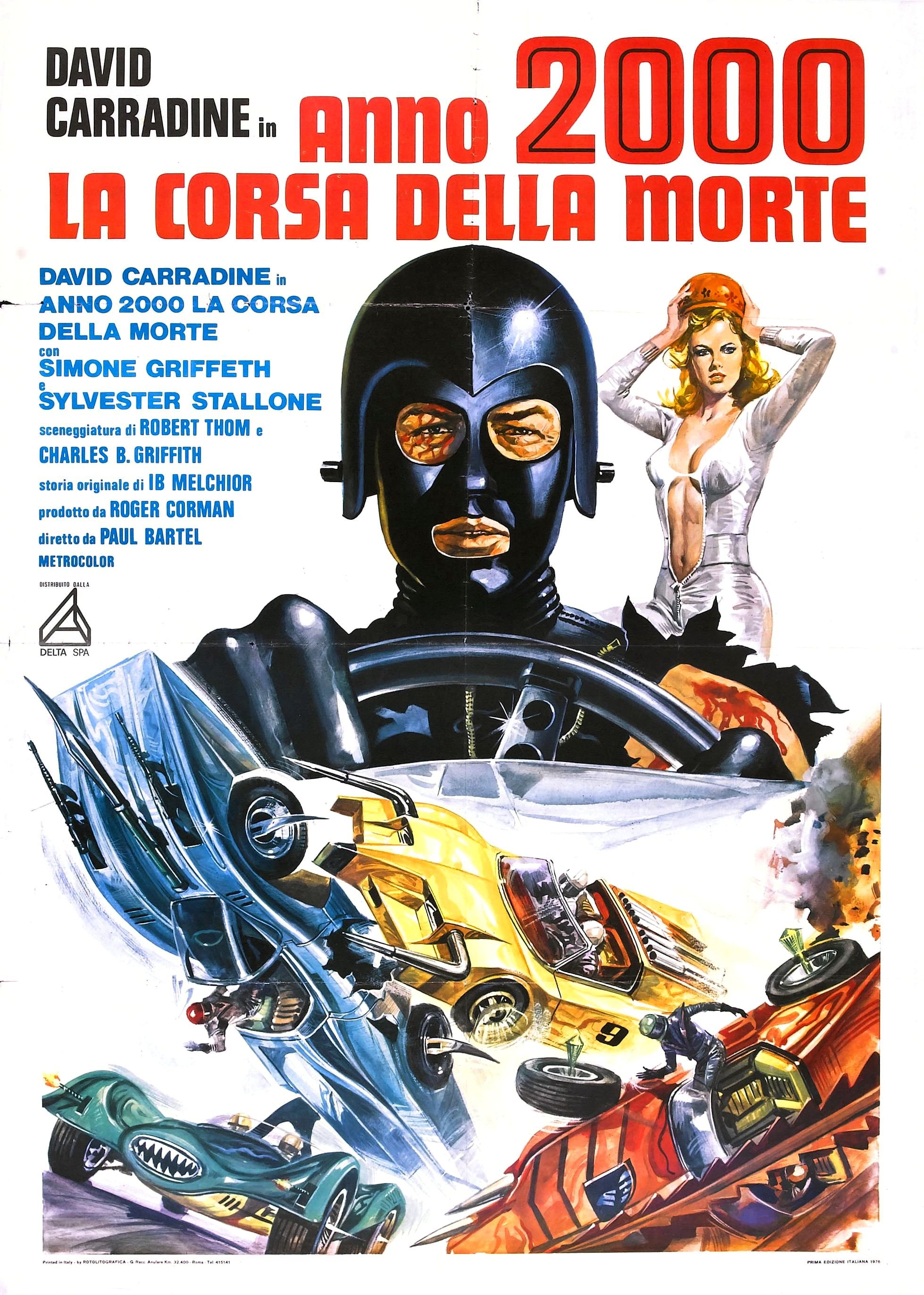 L'affiche du film Death Race 2000