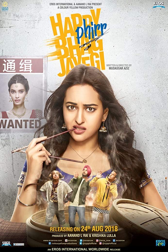 L'affiche du film Happy Phirr Bhag Jayegi