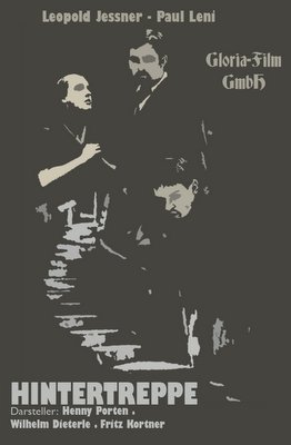 L'affiche du film Hintertreppe