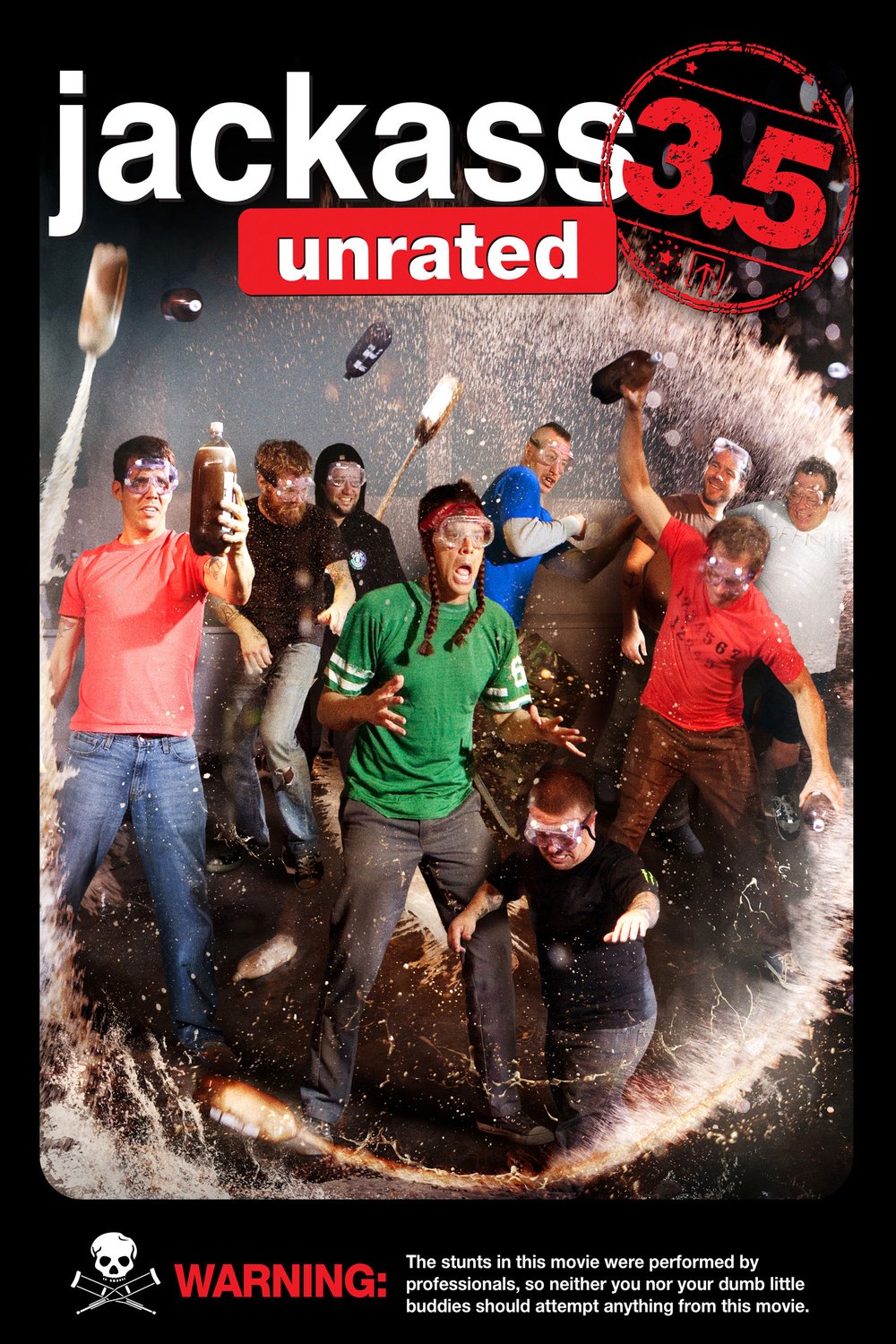 L'affiche du film Jackass 3.5