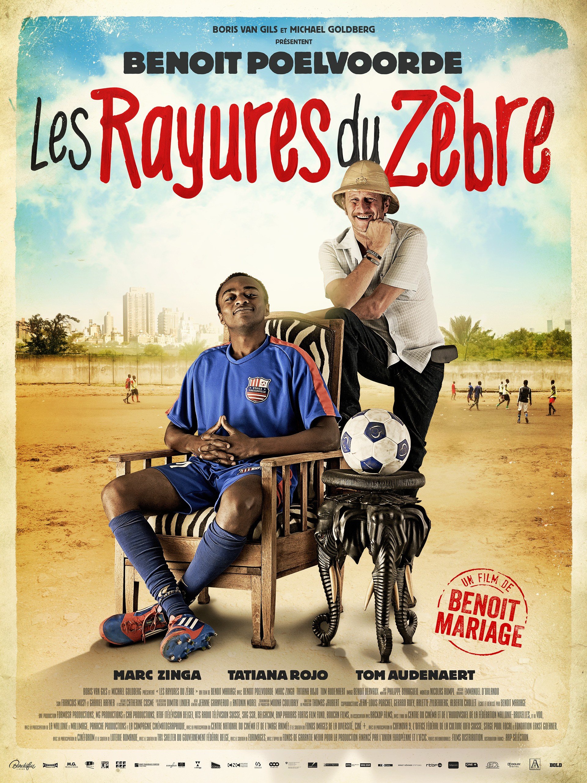 L'affiche du film Les Rayures du Zèbre