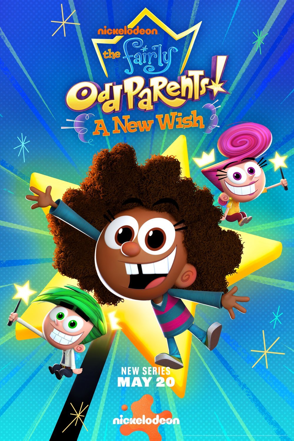 L'affiche du film The Fairly OddParents: A New Wish