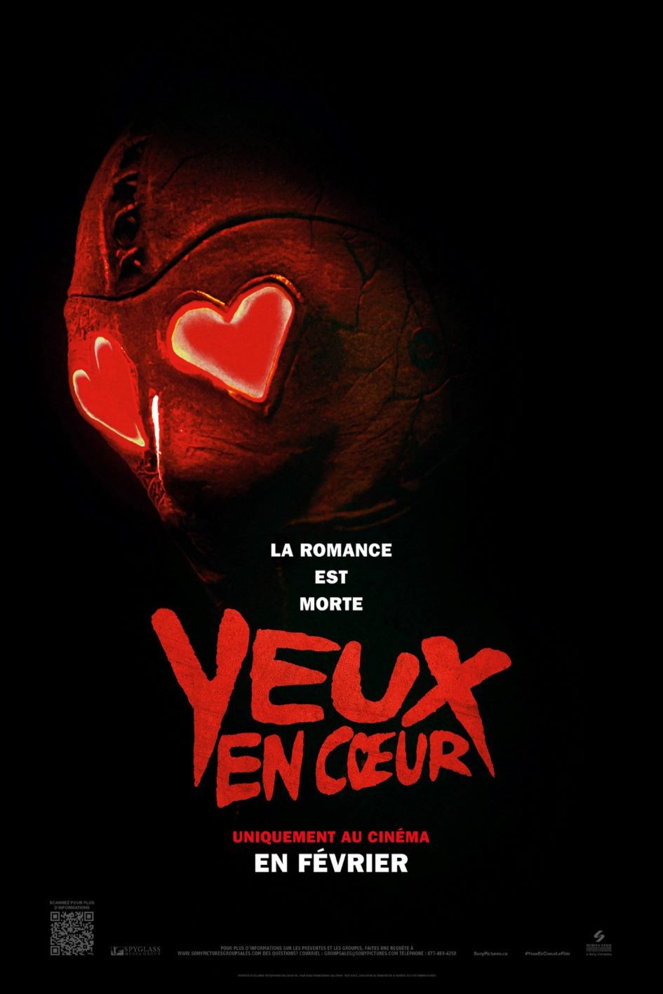 L'affiche du film Yeux en coeur