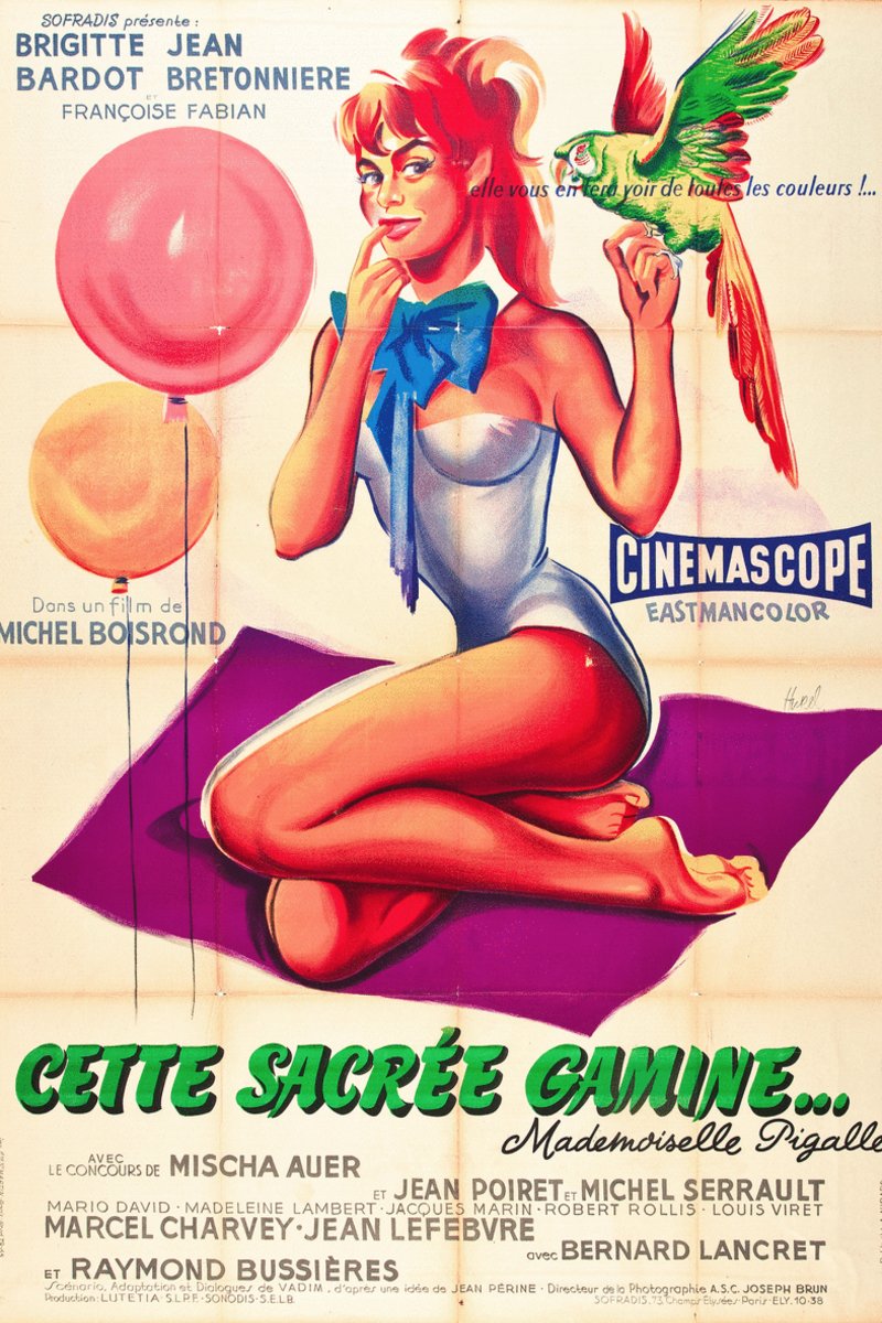 L'affiche du film Cette sacrée gamine