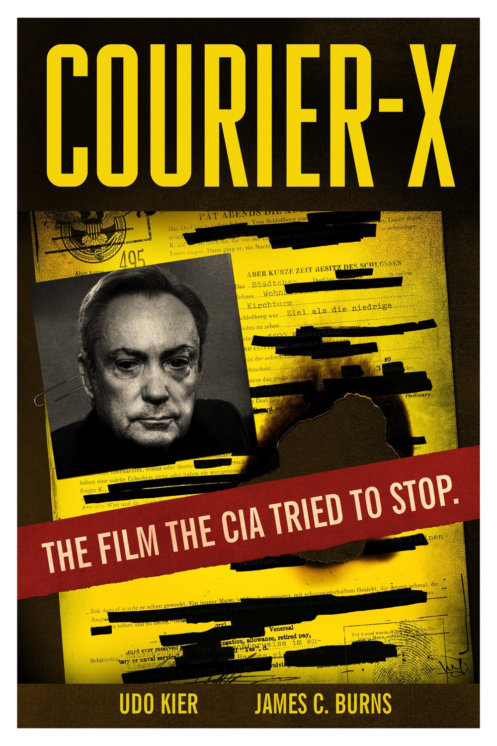 L'affiche du film Courier X