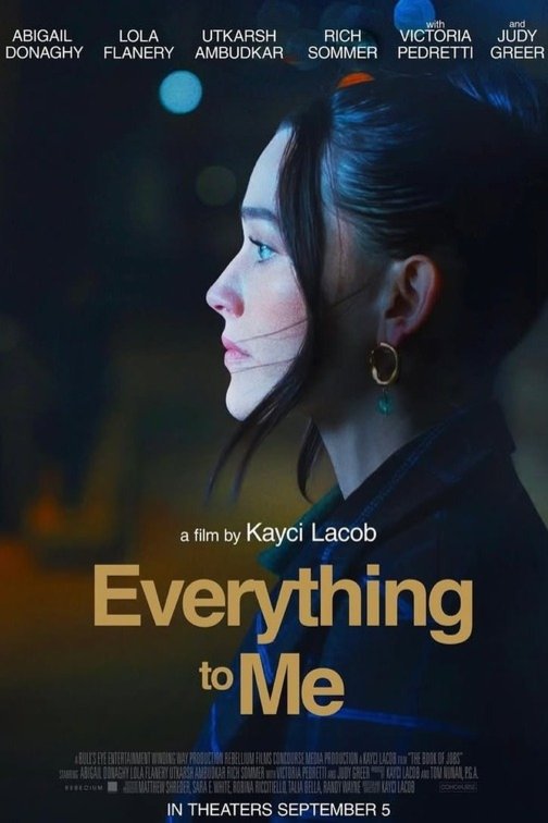 L'affiche du film Everything to Me