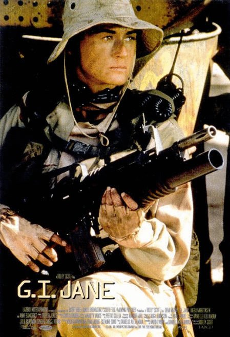 L'affiche du film G.I. Jane