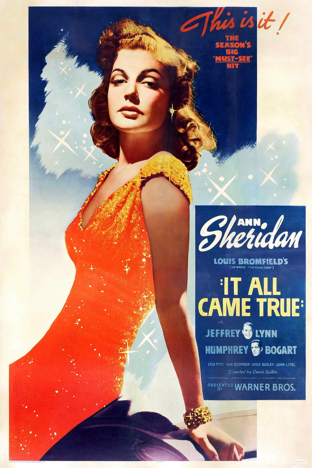 L'affiche du film It All Came True