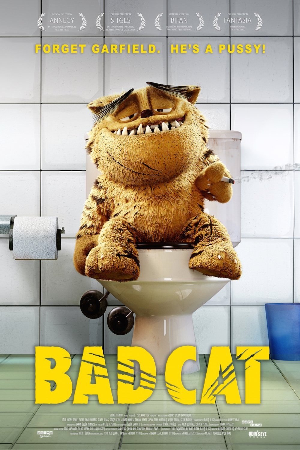 L'affiche du film Kötü Kedi Serafettin
