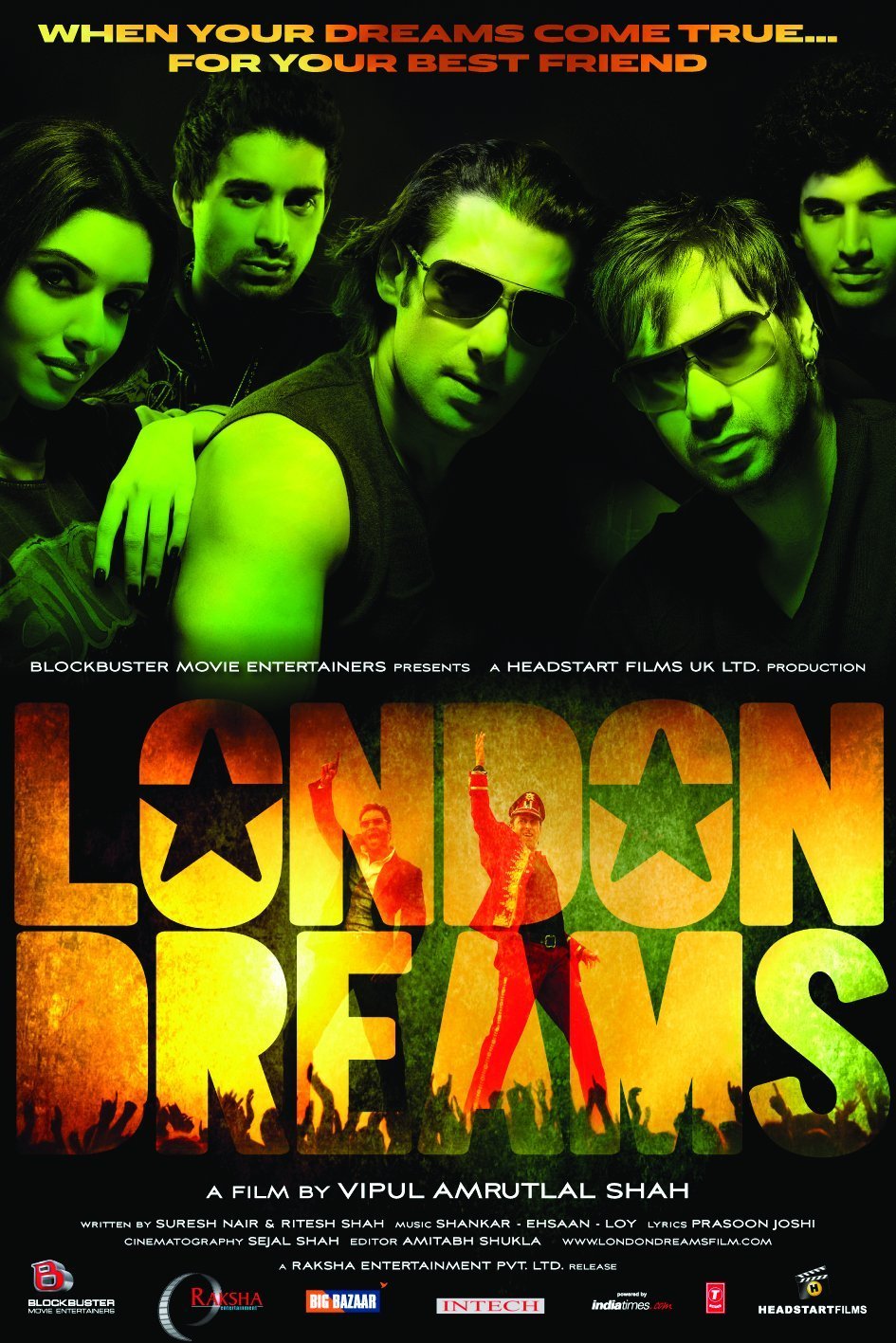 L'affiche du film London Dreams