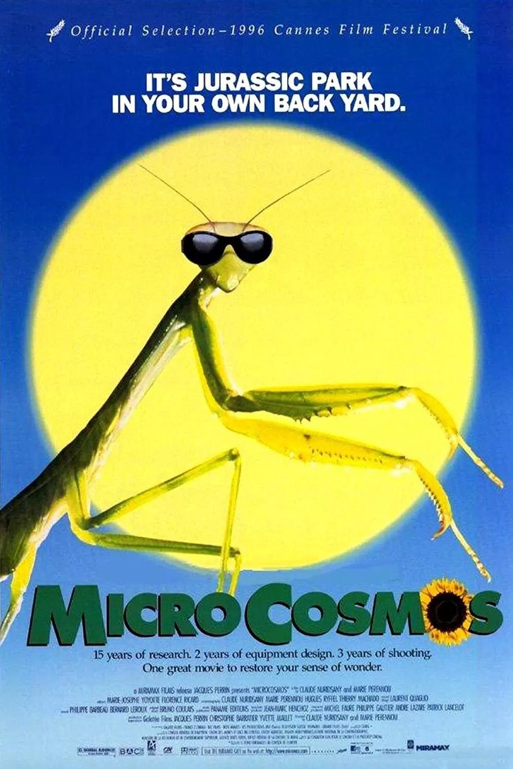 L'affiche du film Microcosmos: Le peuple de l'herbe