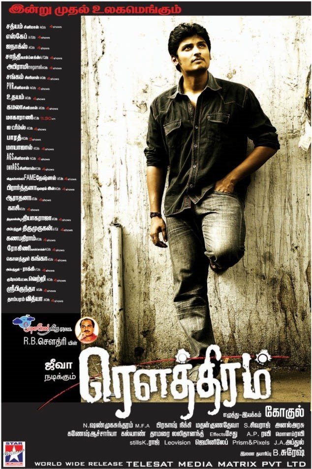 L'affiche du film Rowthiram
