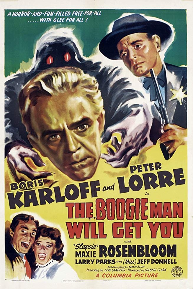 L'affiche du film The Boogie Man Will Get You