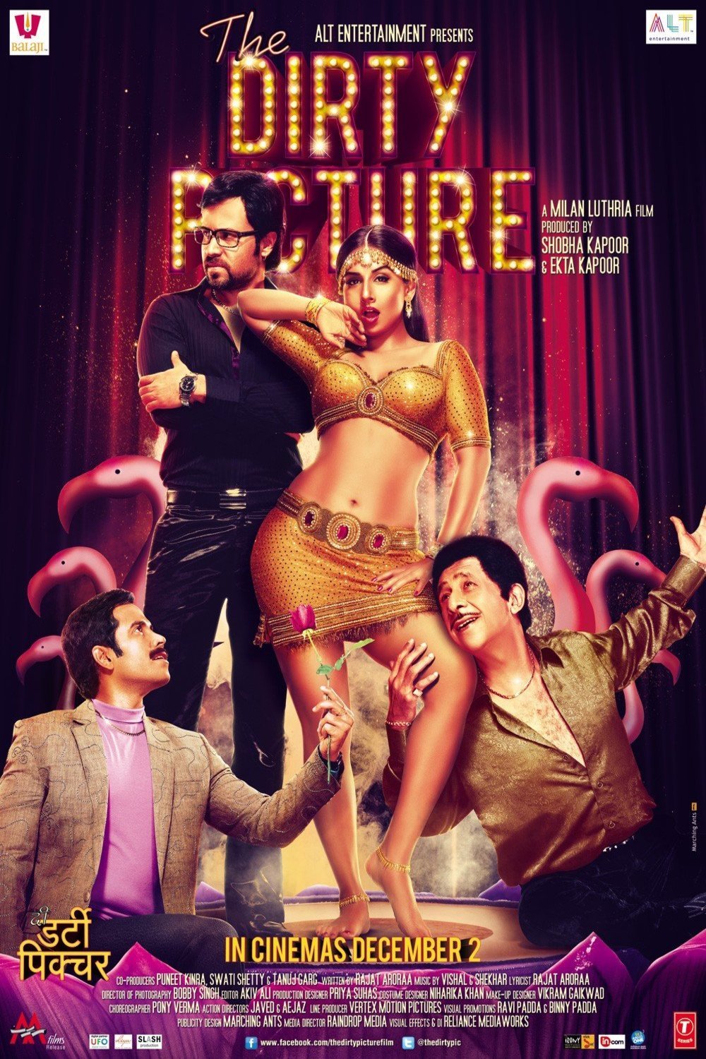 L'affiche du film The Dirty Picture