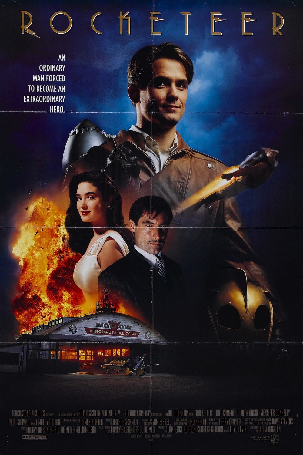 L'affiche du film The Rocketeer v.f.