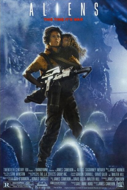L'affiche du film Aliens