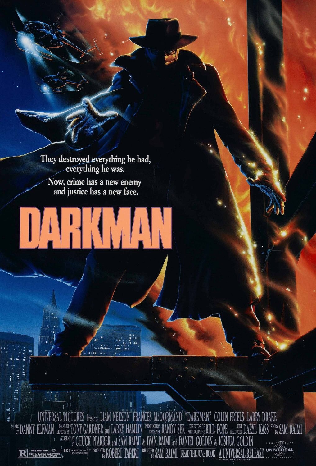 Poster of the movie Darkman [1990]