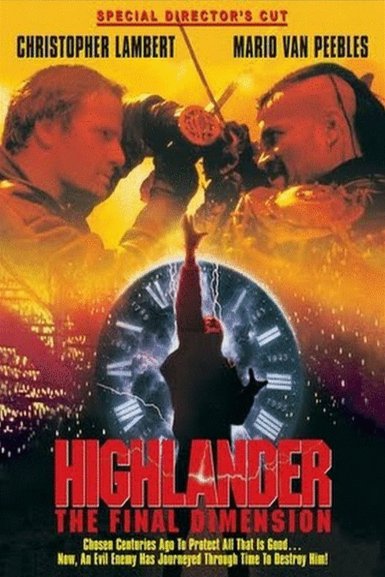 L'affiche du film Highlander 3: The Final Dimension