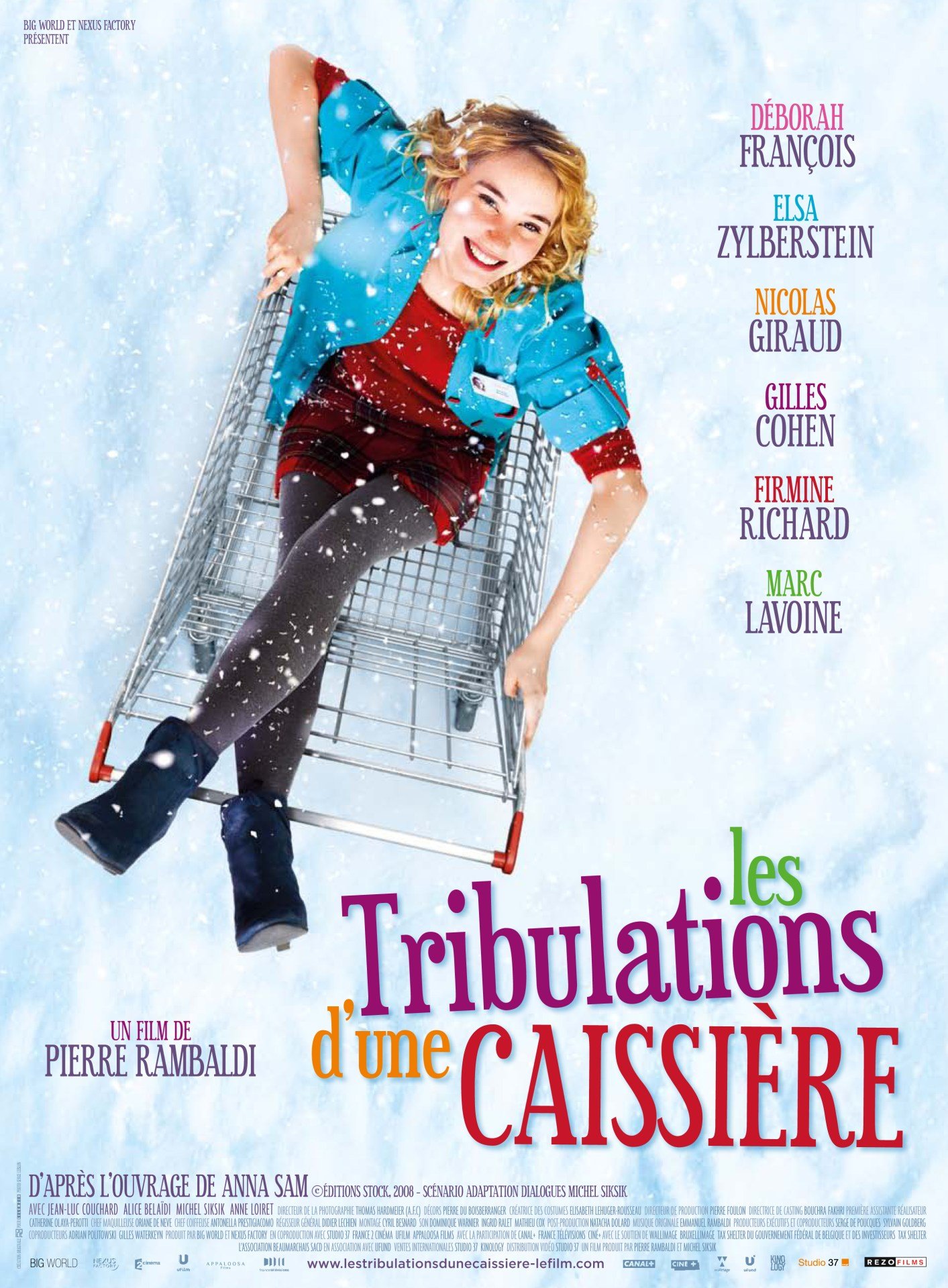 L'affiche du film Les Tribulations d'une caissière