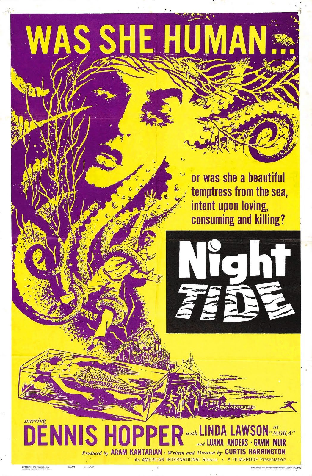 L'affiche du film Maree nocturne v.f.