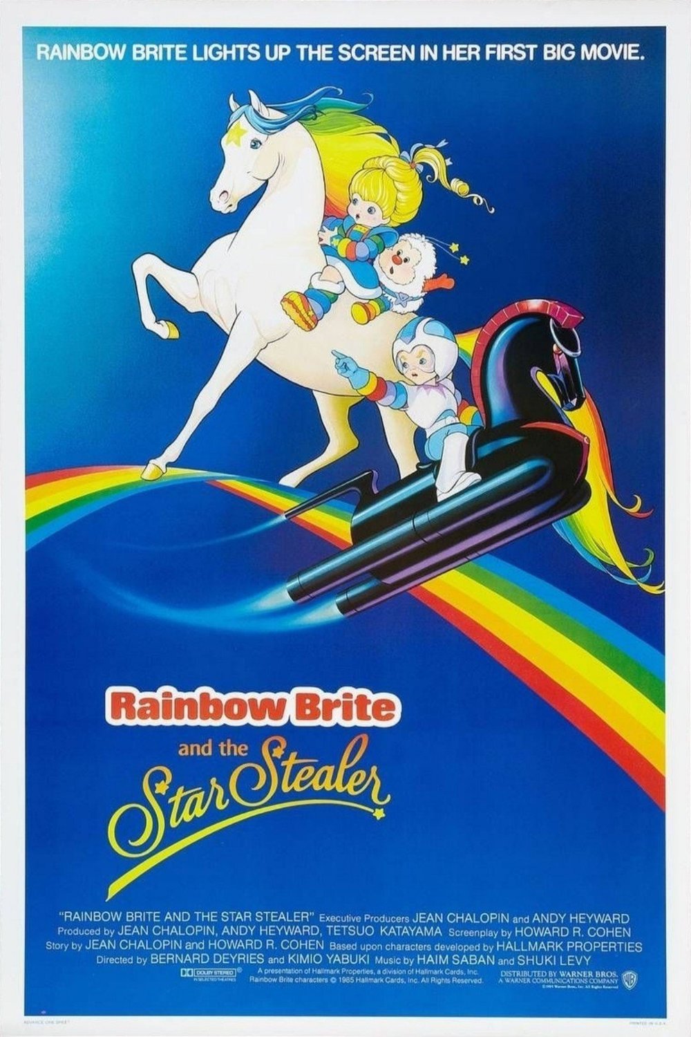 L'affiche du film Rainbow Brite and the Star Stealer